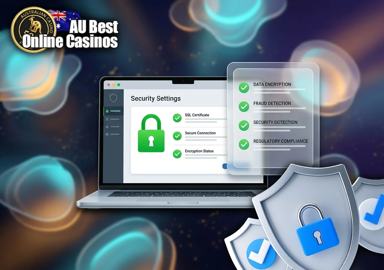 Essential verification steps ensuring complete data encryption and platform validity.